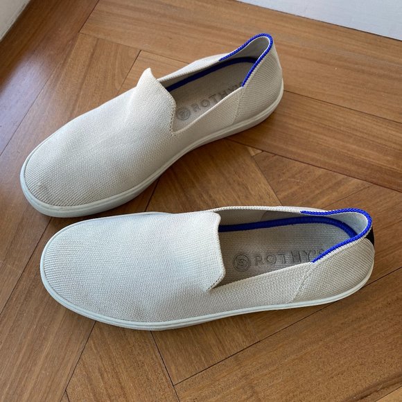 ROTHY’S The Original Slip On Sneaker Sz.8 in Sand - Picture 3 of 8